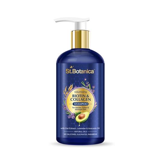 St.Botanica Biotin & Collagen Volumizing Hair Shampoo (300ml)