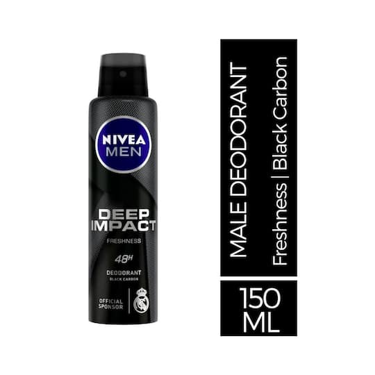 Nivea Men Deep Impact Freshness Deodorant Spray (150ml)