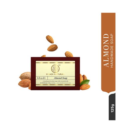 Khadi Natural Almond Soap (125g)