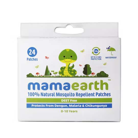 Mamaearth Natural Repellent Mosquito Patches (24 pcs)