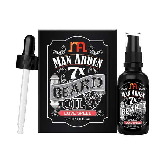 Man Arden 7X Love Spell Beard Oil For Beard Growth & Nourishment (30ml)