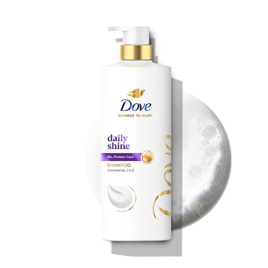 Dove Daily Shine Shampoo For Dull Hair (650ml)