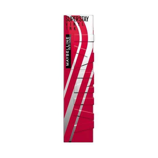 Maybelline New York Super Stay Vinyl Ink Liquid Lipstick, High Shine Racing - Finish Line (4.2 ml)