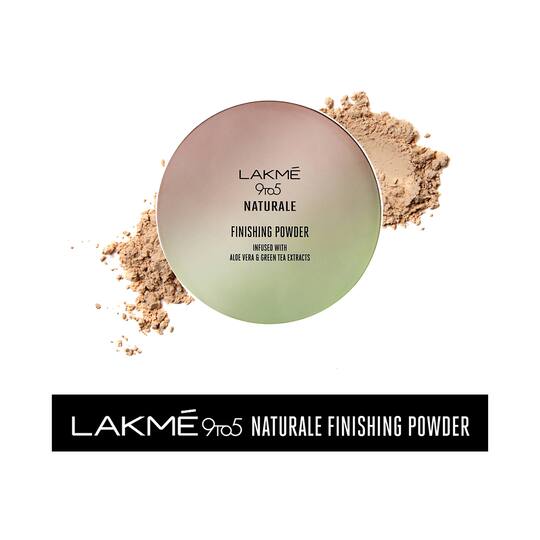 Lakme 9 To 5 Naturale Finishing Powder - Beige (8g)