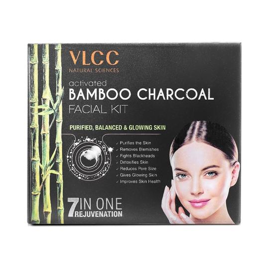 VLCC Activated Bamboo Charcoal Facial Kit (60g)