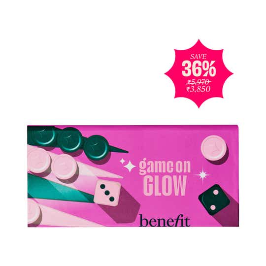 Benefit Cosmetics Game On Glow Mini Cheek Palette - Hoola, Cookie, Shellie (7.5 g)