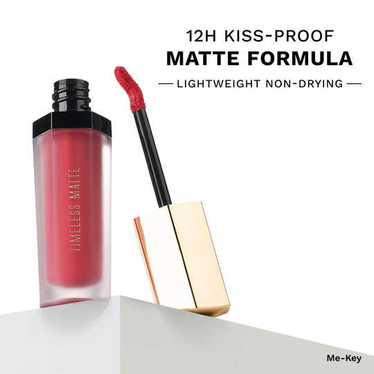 PAC Timeless Matte 12H Longlasting Rich Pigment One Swipe Payoff Smudgeproof - Me-Key (6.5 ml)