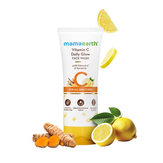 Mamaearth Vitamin C Face Wash (100ml)