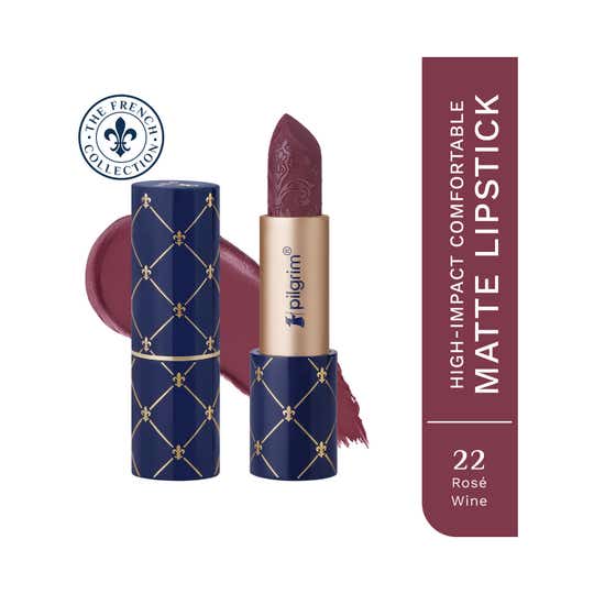 Pilgrim Oh So Crème! Bullet Lipstick - Rosé Wine-22 (4 g)