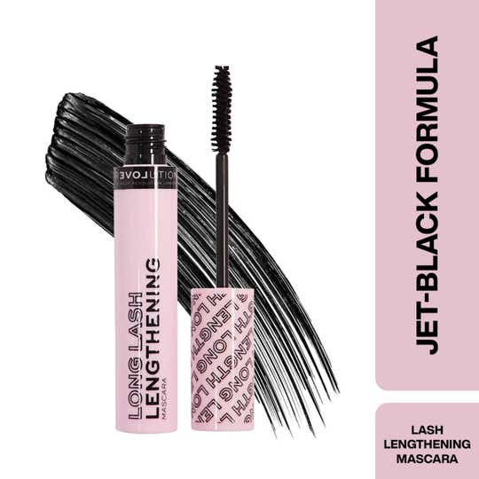 Makeup Revolution Relove Long Lash Lengthening Mascara - Black (10ml)