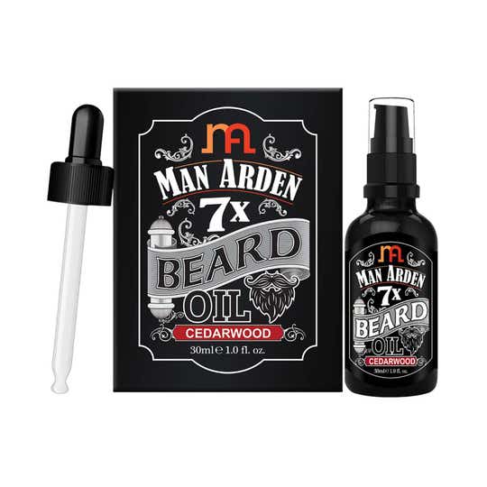 Man Arden 7X Beard Oil - Cedarwood (30 ml)