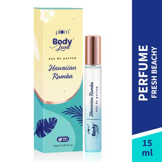 Plum BodyLovin' Hawaiian Rumba Eau De Parfum|Long Lasting Beachy Perfume For Women & Men (15ml)