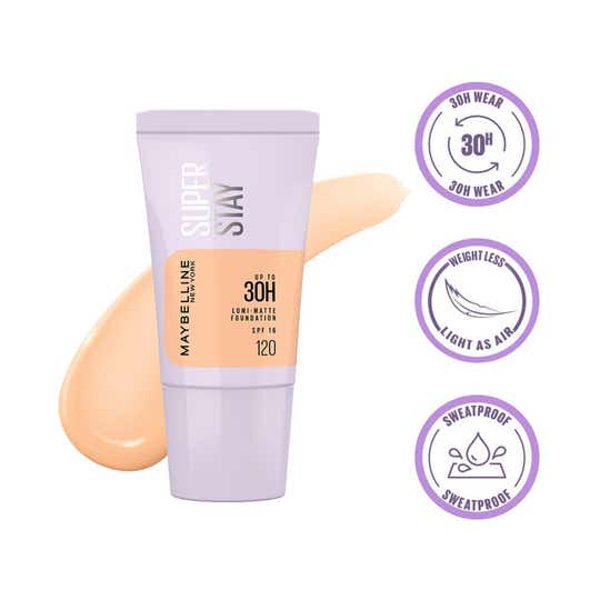 Maybelline New York Super Stay Lumi Matte Liquid Foundation - 120 (18 ml)
