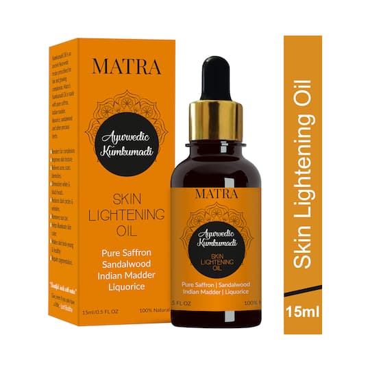Matra Ayurvedic Kumkumadi Skin Lightening Oil (15ml)