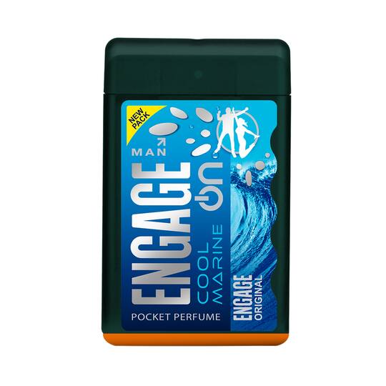 Engage On Cool Marine Pocket Perfume For Man (17 ml)
