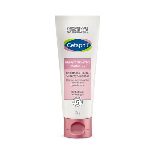 Cetaphil Bright Healthy Radiance Brightness Reveal Creamy Cleanser (100g)