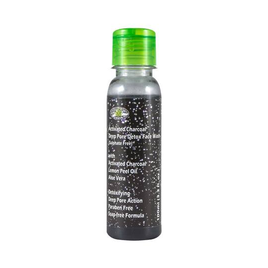 Aloe Veda Activated Charcoal Deep Pore Detox Face Wash (100ml)