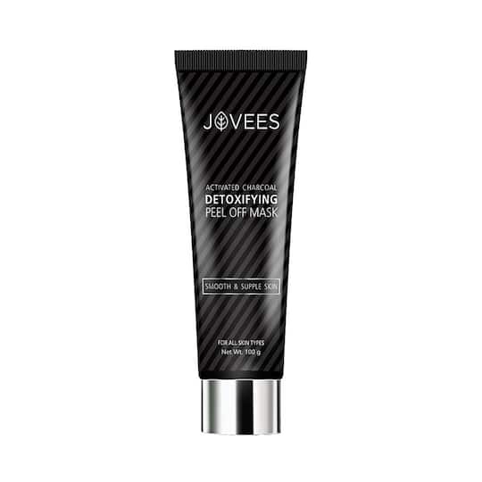 Jovees Activated Charcoal Detoxifying Peel Off Face Mask (100g)