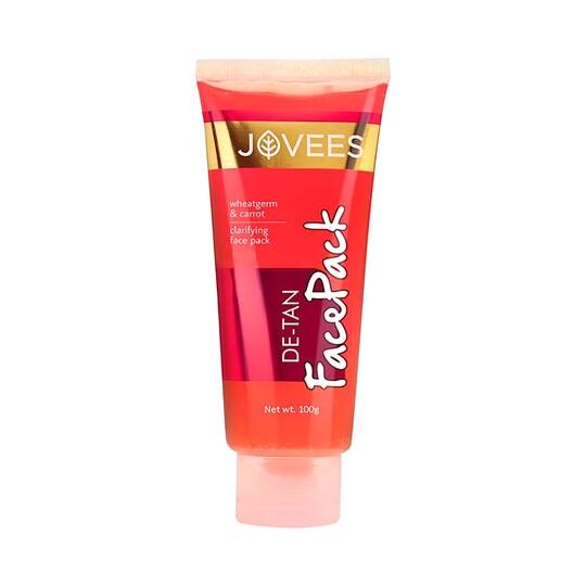 Jovees Wheatgerm & Carrot De-Tan Face Pack (50g)