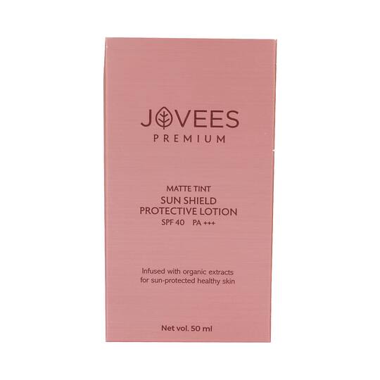 Jovees Premium Matte Tint Sun Shield SPF 40 PA++ Protective Lotion (50ml)