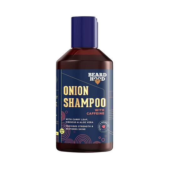 Beardhood Onion Shampoo With Caffeine - (200ml)