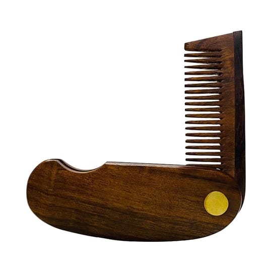 Beardhood Beard Comb With Leather Case