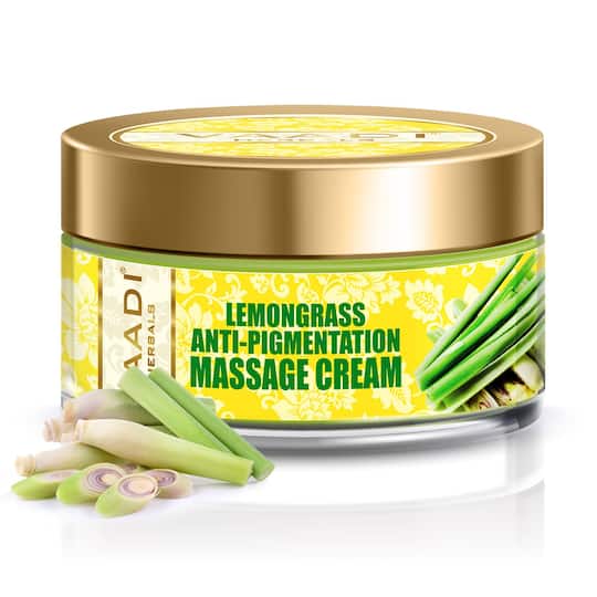 Vaadi Herbals Lemongrass Anti-Pigmentation Massage Cream (50g)