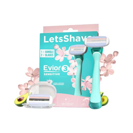 LetsShave Evior 3 Sensitive Shaving Razor (1 Pc)