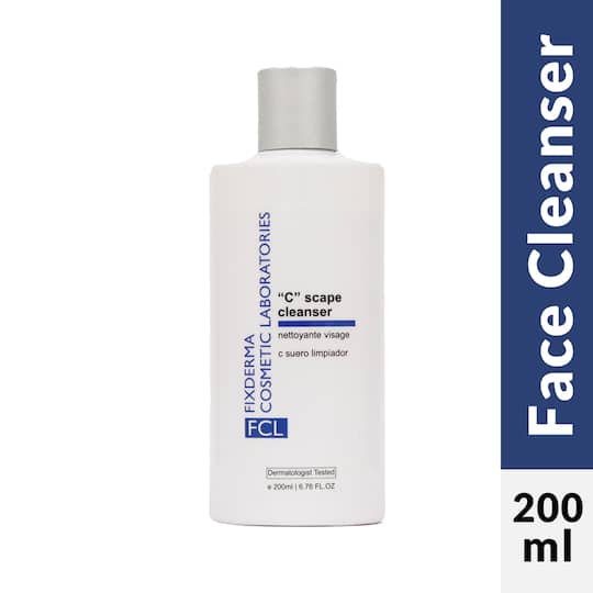 Fixderma Cosmetic Laboratories Face Cleanser Vitamin C Face Wash For Exfoliates Dead Cells (200ml)