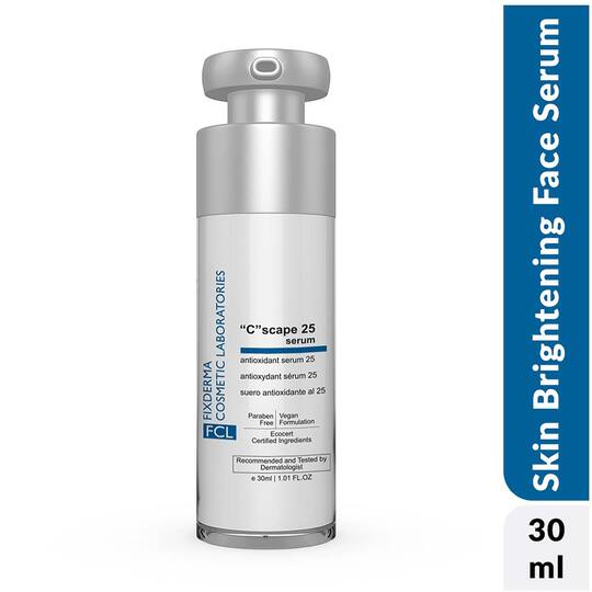 Fixderma Cosmetic Laboratories 25% Vitamin C Serum For Face,Skin Lightening &Brightening Face Serum (30ml)
