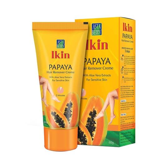 Astaberry Ikin Papaya Hair Removal Cream - (2Pcs)