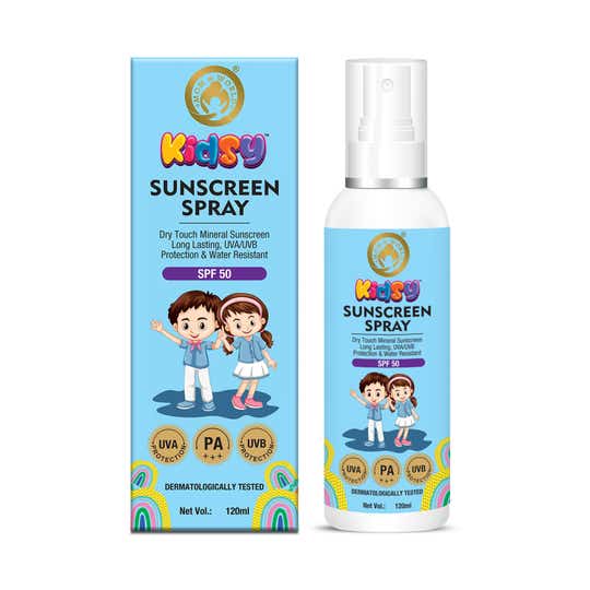 Mom & World Mineral Based Kids Sunscreen Spray (120ml)