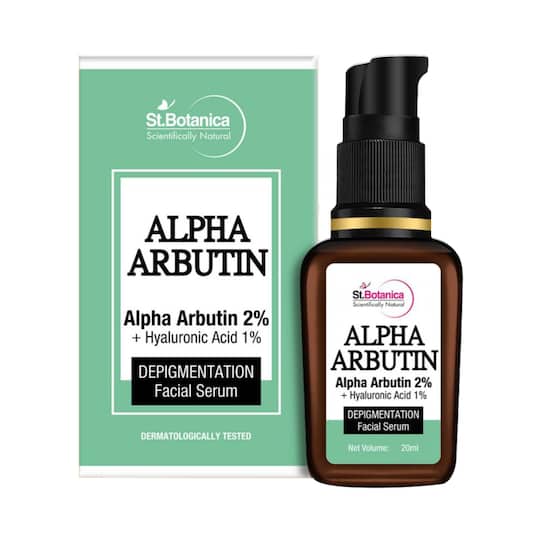 St.Botanica Alpha Arbutin 2% + Hyaluronic Acid 1% Depigmentation Face Serum (20ml)