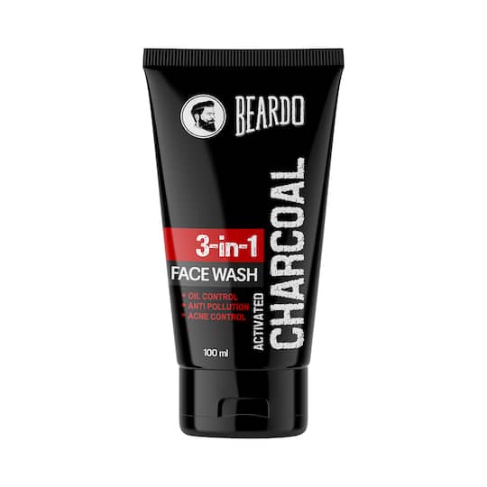 Beardo Activated Charcoal Face Wash (100ml)