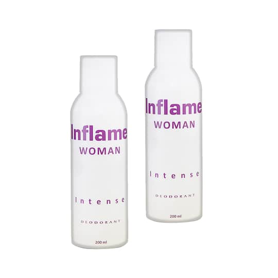 Inflame Woman Casual & Intense Deodorant (2 Pcs)