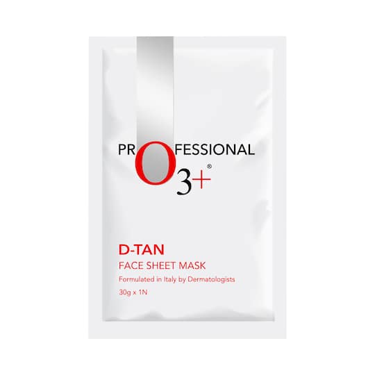 O3+ Professional D-Tan Face Sheet Mask