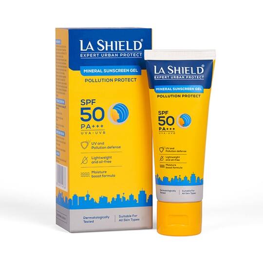 La Shield Pollution Protect Mineral Sunscreen Gel SPF 40 (50g)