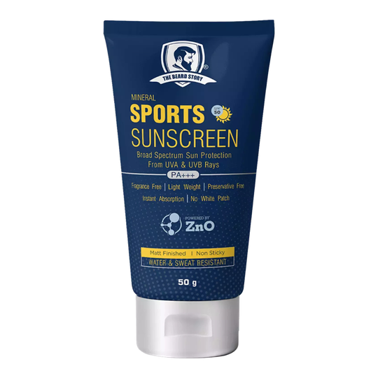 The Beard Story Mineral Sports Sunscreen (50gm)