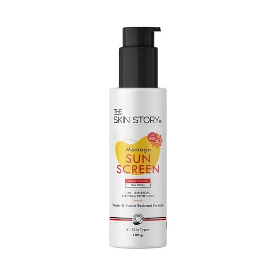 The Skin Story Moringa Oil Sunscreen SPF 50+ (100g)