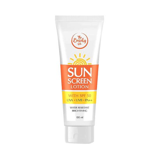 the beauty co. Sunscreen Lotion SPF 50 (100ml)