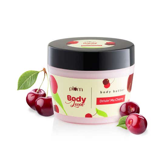 Plum BodyLovin' Drivin' Me Cherry Body Butter | Intense Moisture | Rich Shea Butter Formula (200g)