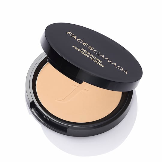 Faces Canada Perfecting Pressed Powder - Beige, Non Oily Matte Look, Evens Out Complexion (9 g)