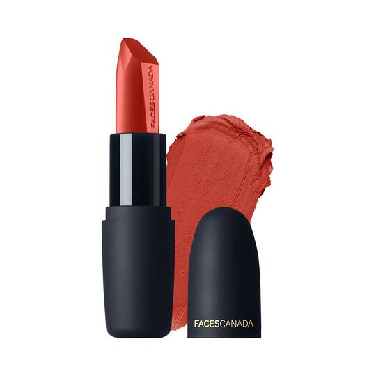 Faces Canada Weightless Matte Finish Lipstick - 26 Rusty Orange (4g)