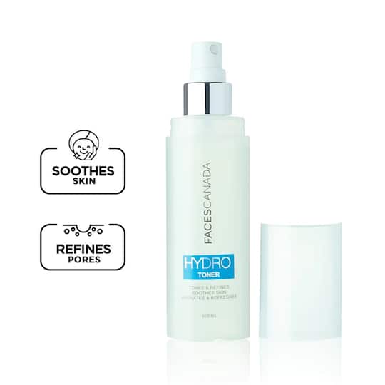 Faces Canada Hydro Gentle Toner, Soothes, Tones & Refines Skin For Smooth & Supple Look (100 ml)