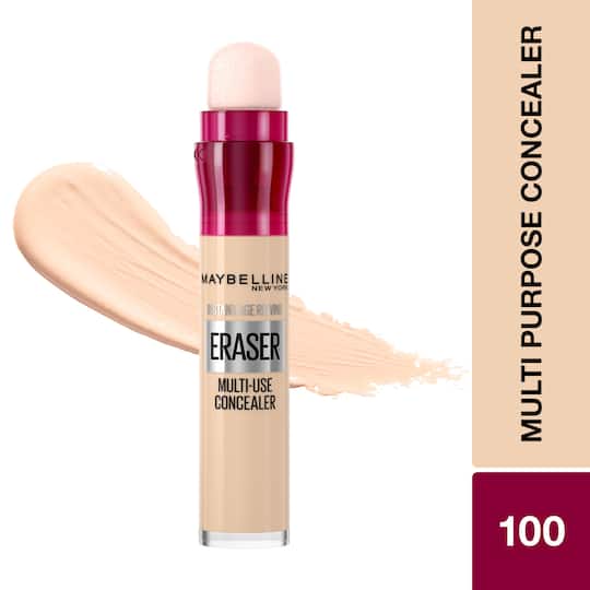 Maybelline New York Instant Age Rewind Eraser Multi Use Concealer - 100 Ivory (6ml)