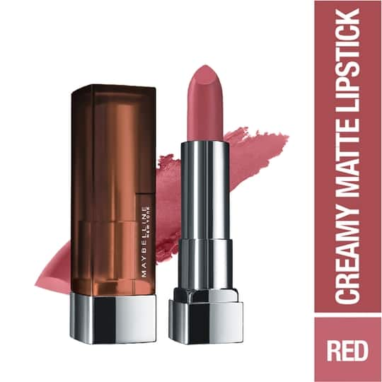 Maybelline New York Color Sensational Creamy Matte Lipstick - 660 Touch Of Spice (3.9g)