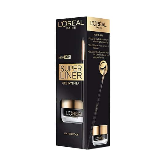 L'Oreal Paris Super Liner Gel Intenza Eyeliner, Profound Black, 2.8g