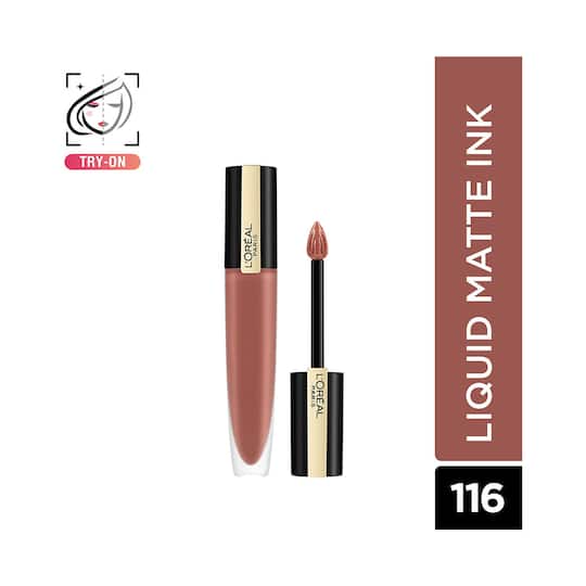 L'Oreal Paris Rouge Signature Matte Liquid Lipstick - 116 I Explore (7g)