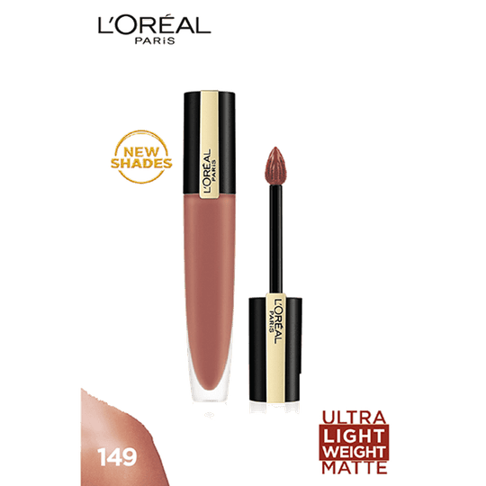 L'Oreal Paris Rouge Signature Matte Liquid Lipstick 149 I Enchant (7ml)