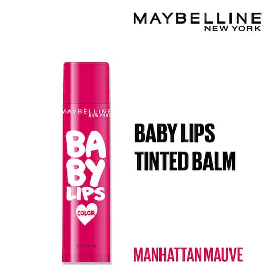 Maybelline New York Baby Lips Colour Limited Edition Lip Balm - Manhattan Mauve (4g)
